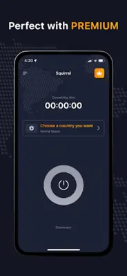 Squirrel VPN android App screenshot 1